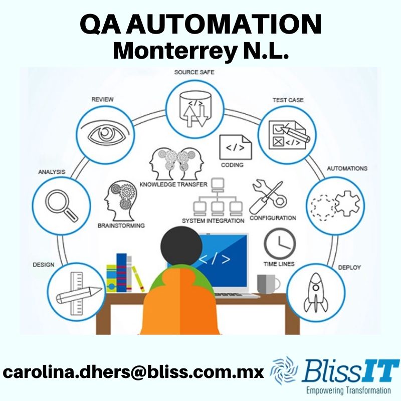 BlissIT1's tweet photo. #BlissIT está buscando un ingeniero de Pruebas Automatizadas.
#Java
#Selenium
#protractor
#javascript
Asignación inicial de 4 meses
#Monterrey#Monterrey, si conoces a alguien etiquetalo o bien postulate enviando tu CV a: carolina.dhers@bliss.com.mx https://t.co/oTcsI7IXEP