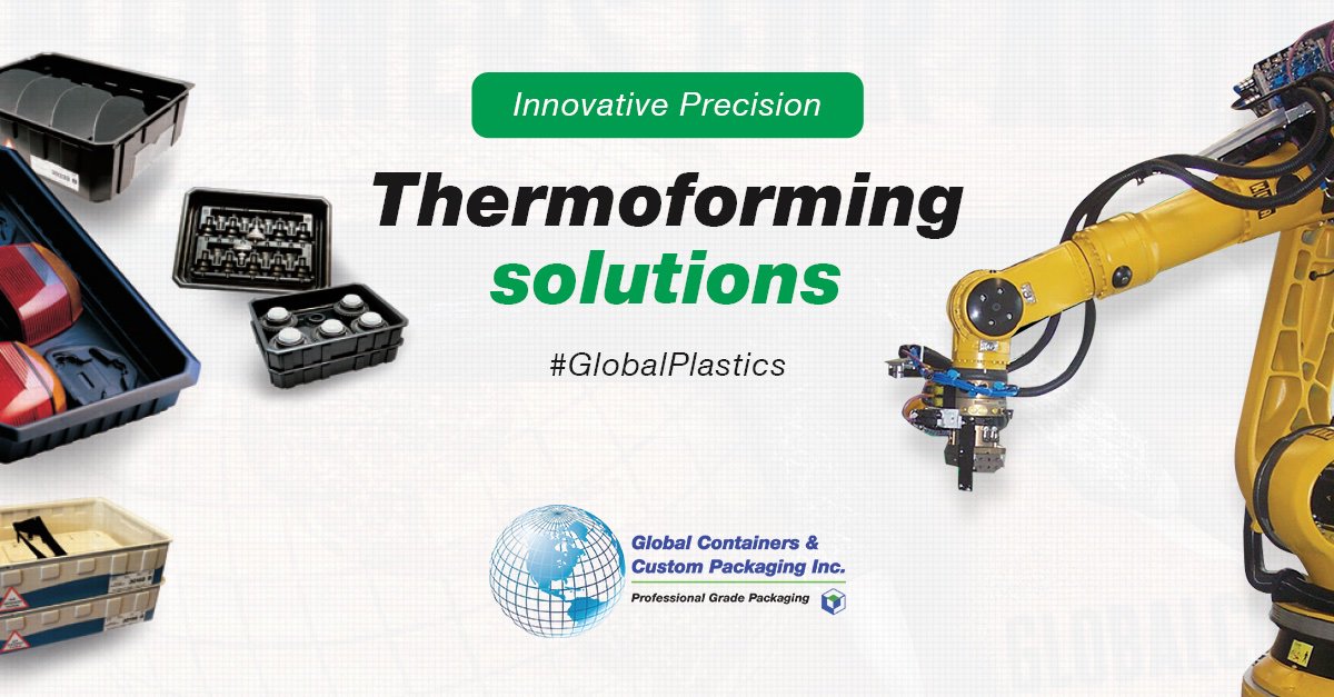 Taking advantage of our obsession with quality and service, we are glad to introduce you:

Innovative Precision Thermoforming Solutions. Custom-Fit for you! 

Contact us for more information at:

globalcontainers.net
📞 (915) 591 2904

#GlobalContainers #CustomPlastics