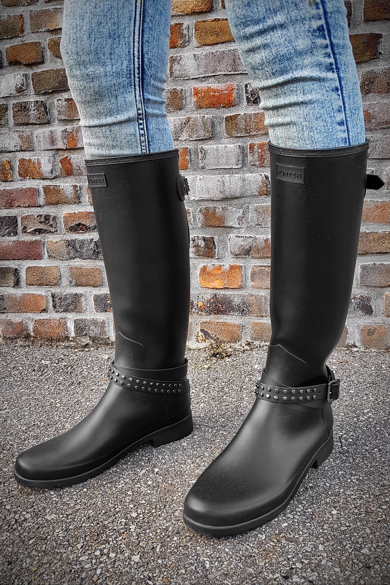 Hunter slim 2025 fit wellies
