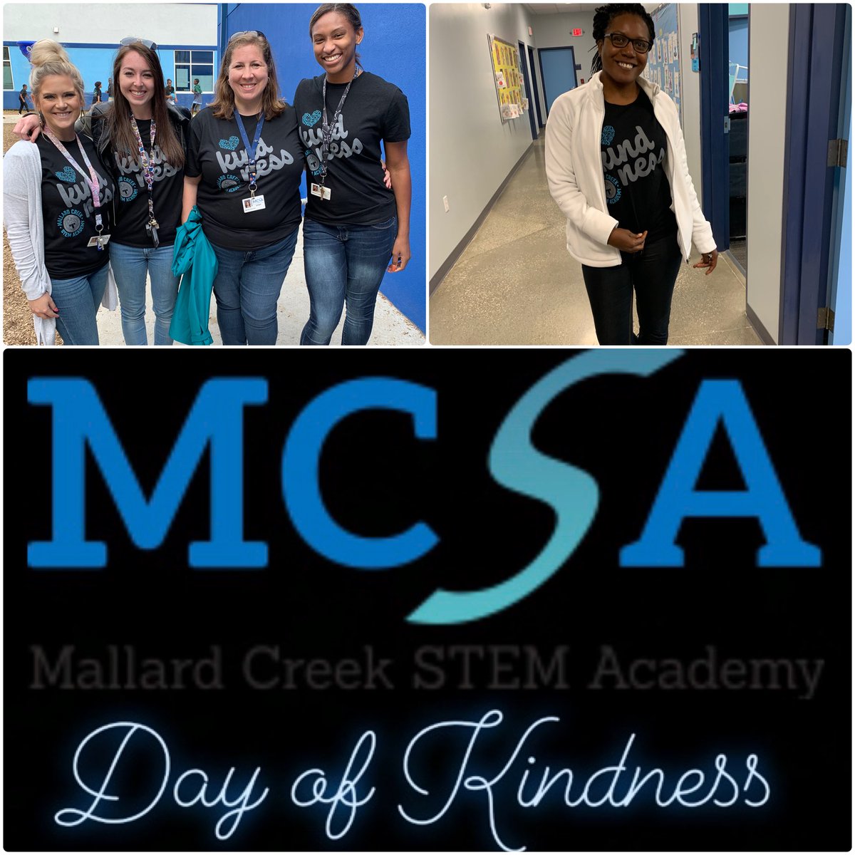 MCSATitans's tweet photo. We’re starting this week &amp; the 2nd quarter with #KINDNESS! Checkout our staff in their custom made kindness shirts! #KindnessMatters #BeKind https://t.co/ckIvtINYvq