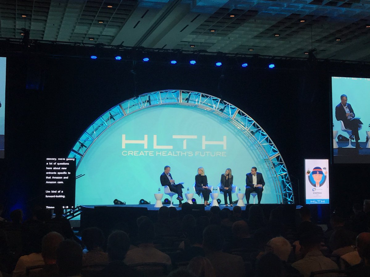 The Future of Telehealth discussion at #HLTH2019!