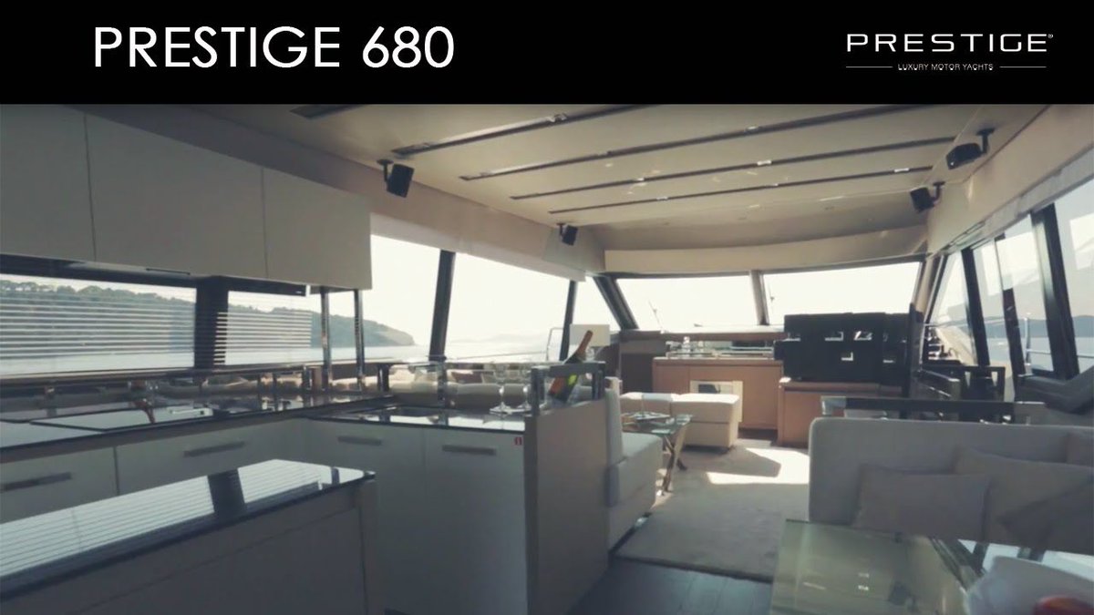 🇬🇧 [PRESTIGE 680]
Watch the video of the #PRESTIGE680: a #yacht in perfect synergy. 
Joining the line of PRESTIGE luxury #motor #yachts, the #PRESTIGE680 comprises all the key points that have made the PRESTIGE brand a success.

▶ Lien vers la video :  buff.ly/2Juhz8T