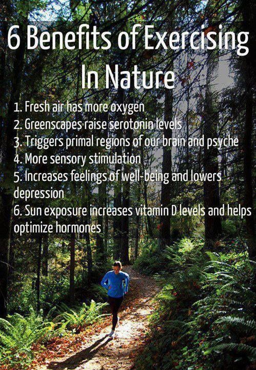The trails are a great way to engage in  "green exercise". Nature exposure and physical activity combined, can help improve overall well-being. We were glad to see park users from this past weekend enjoying the trails and benefiting from their use! #movemonday #motivationmonday