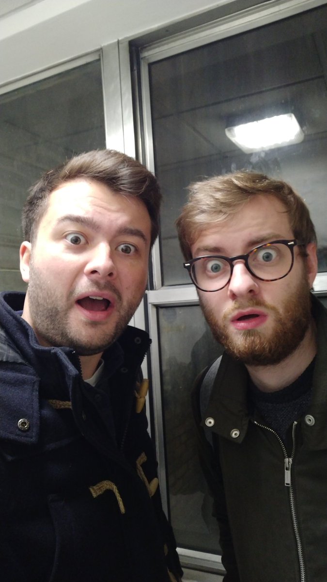 Me and @alltimemartin are about to visit somewhere spooky! 👻