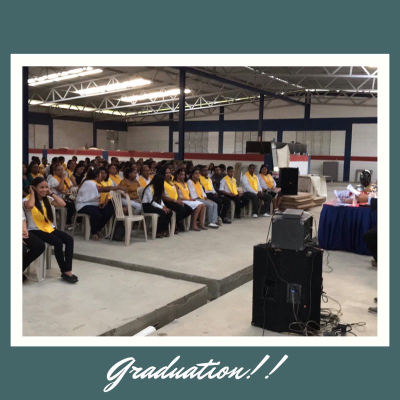 Mission_2535's tweet photo. The first graduating class of the vocational technical school...God is on the move!
.
.
.
#Mission2535 #VotechSchool #GraduatingClass2019 #DominicanRepublic https://t.co/803H4qhyan