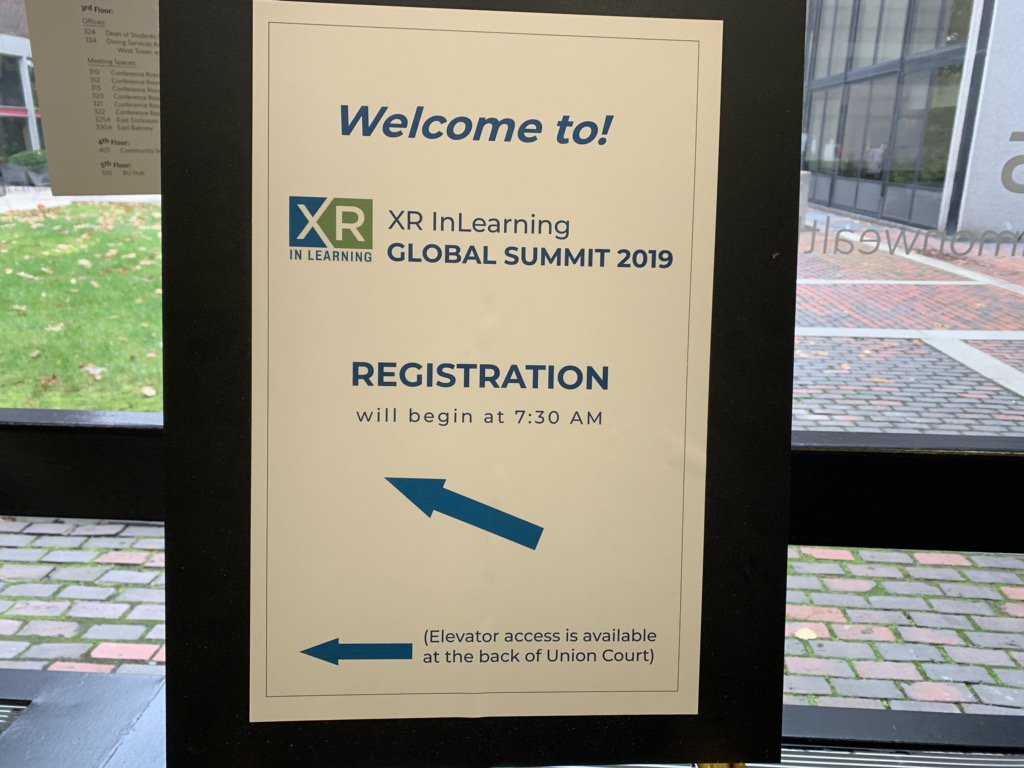 tintikane's tweet image. It’s time! #xrinlearning at @bu_tweets!