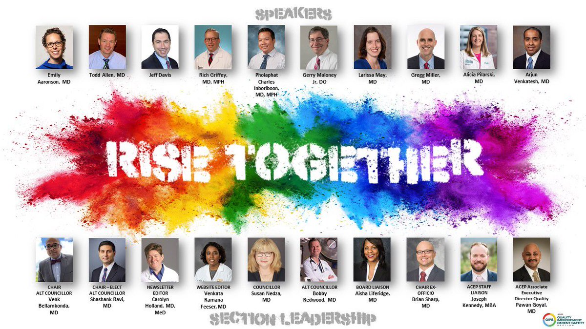 ACEP QIPS section tweet media