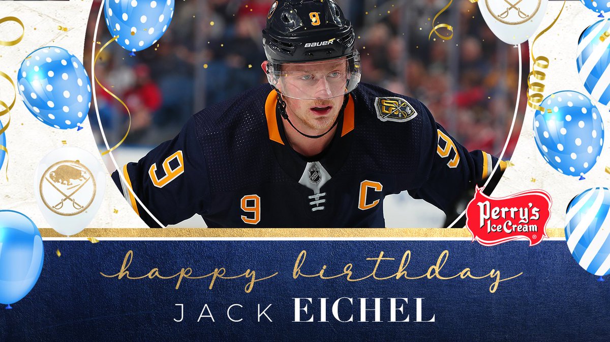 RT to wish the Captain a happy birthday!

#Sabres50 | @Jackeichel15