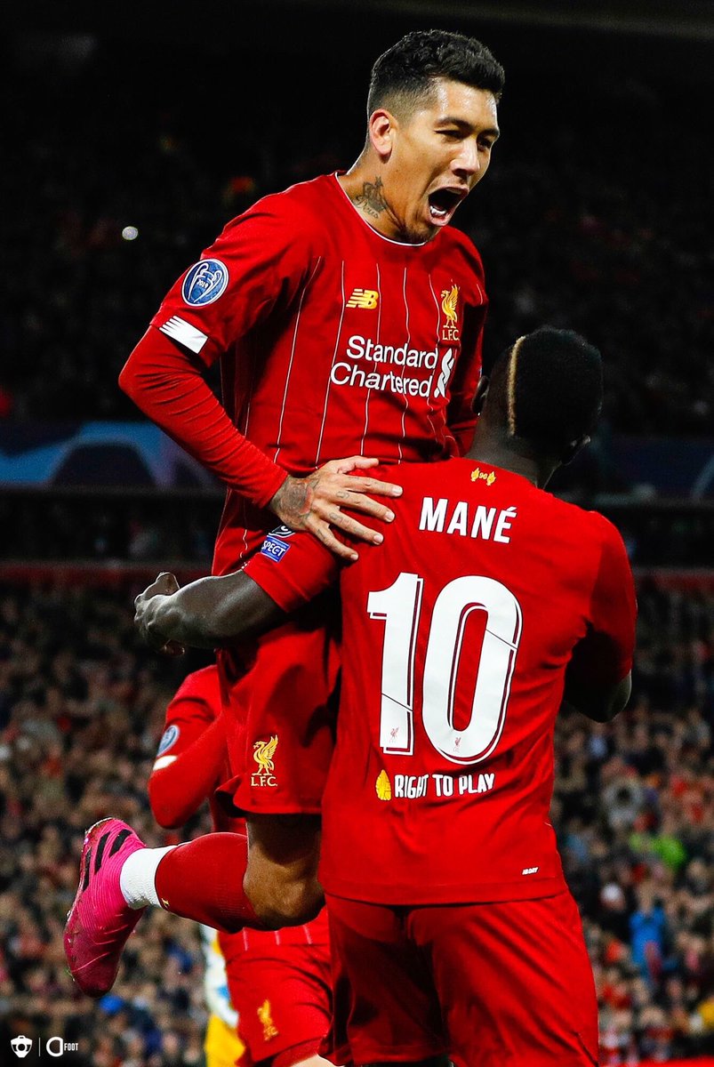 ActuFoot_'s tweet image. Sadio Mané sur Roberto Firmino : « Pour moi, c’est l’un des meilleurs au monde. Je n’ai jamais vu un attaquant comme lui dans ma carrière. C’est un attaquant et c’est lui qui se sacrifie le plus dans l’équipe. » (C+)