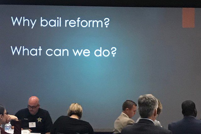 These regional round tables give local folks at seat at the table for creative thinking about how to address the negative impact caused by even a short period of pre-trial incarceration.