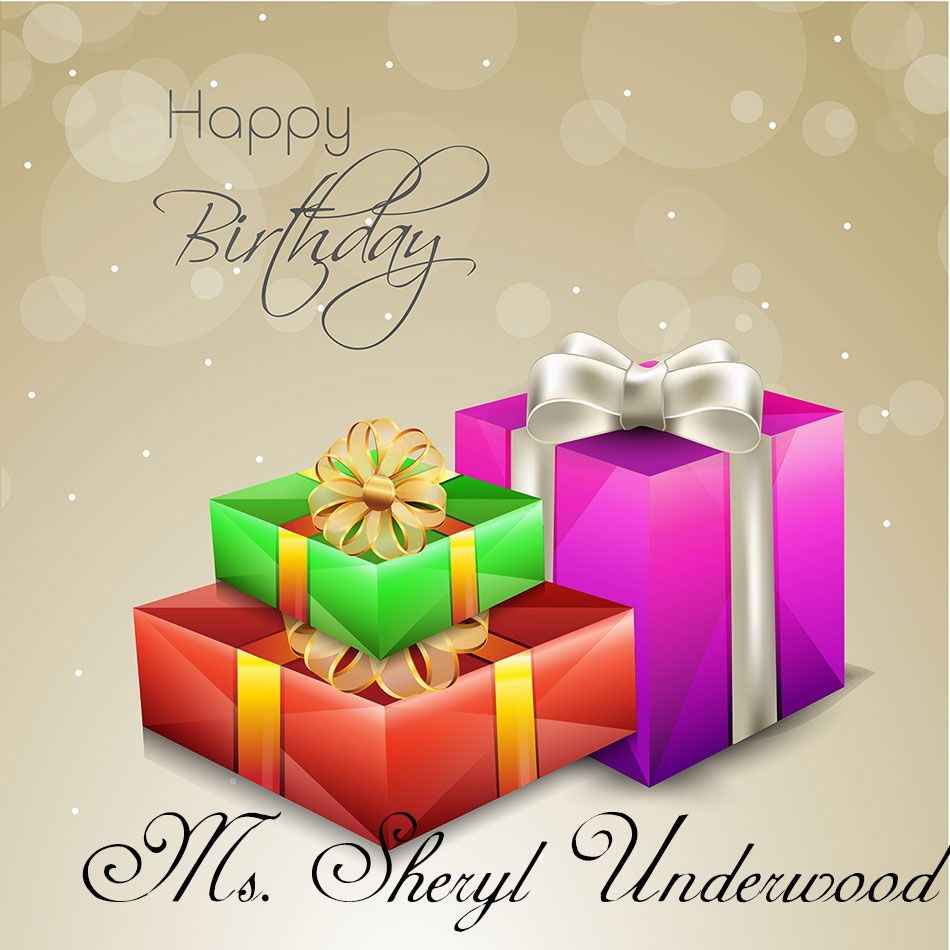 Happy Birthday - Sheryl Underwood 