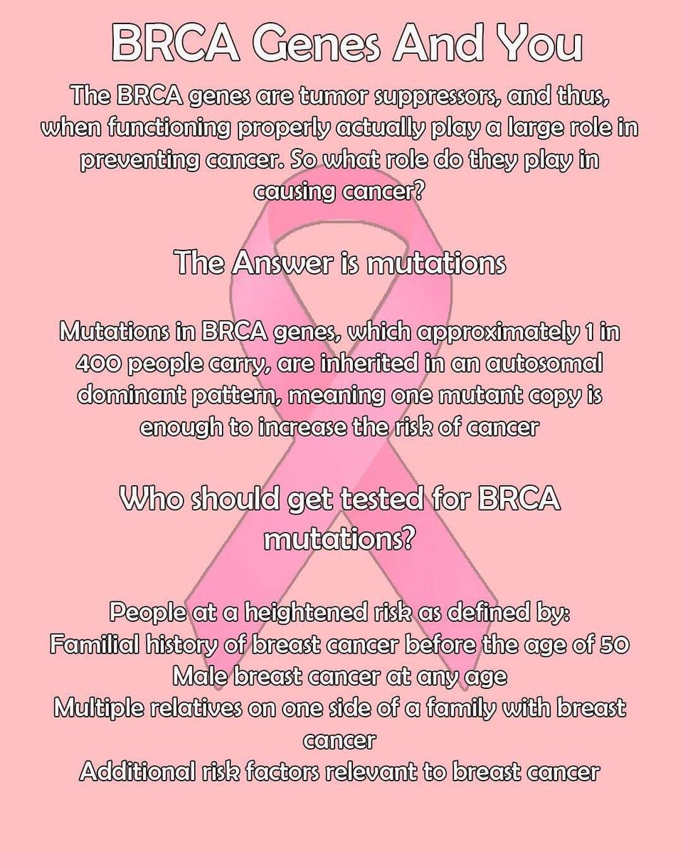 AlabamaGenetics's tweet photo. October is Breast Cancer Awareness month, and here is some information about breast cancer and it’s causes.
.
.
.
#breastcancerawareness #ua #science #ASGA #genetics #gene #universityofalabama https://t.co/hypwvQ99jr