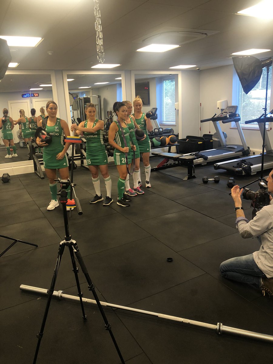 🍀RT | Irish Hockey | RT SoftCoGroup: Delighted to host the FIH Olympic Qualifier Squad Announcement this morning in our HQ. Watch out for some great shots of squad members taken in the SoftCo Gym 💪 IreWomenHockey irishhockey  #teamsoftco