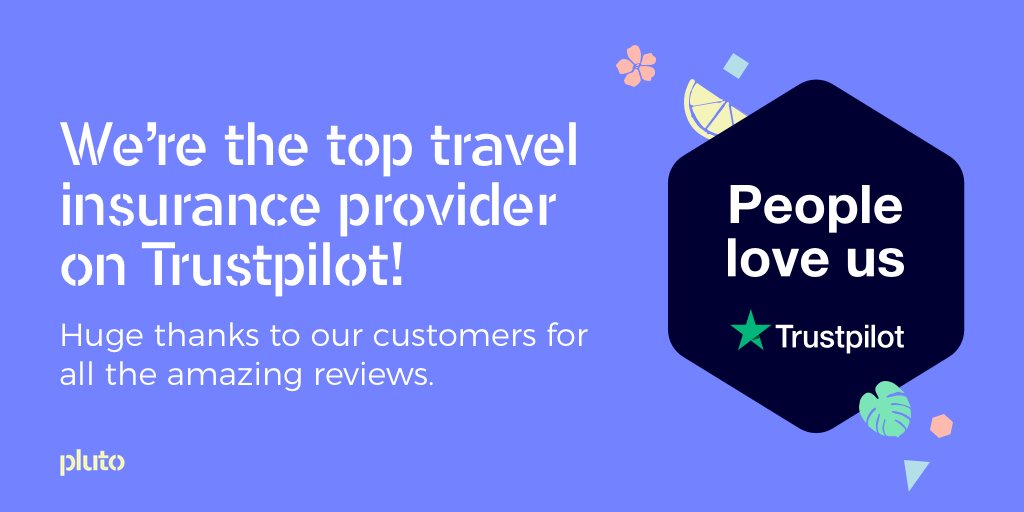 We're honoured to be rated as the number one travel insurance provider on Trustpilot, beating the giants of the industry, so early on in our lifetime!