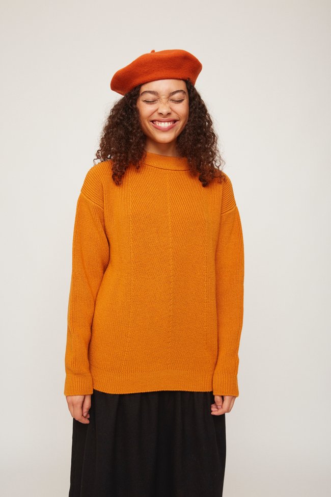 Solveig Sweater 🧡  loom.ly/umz4es8