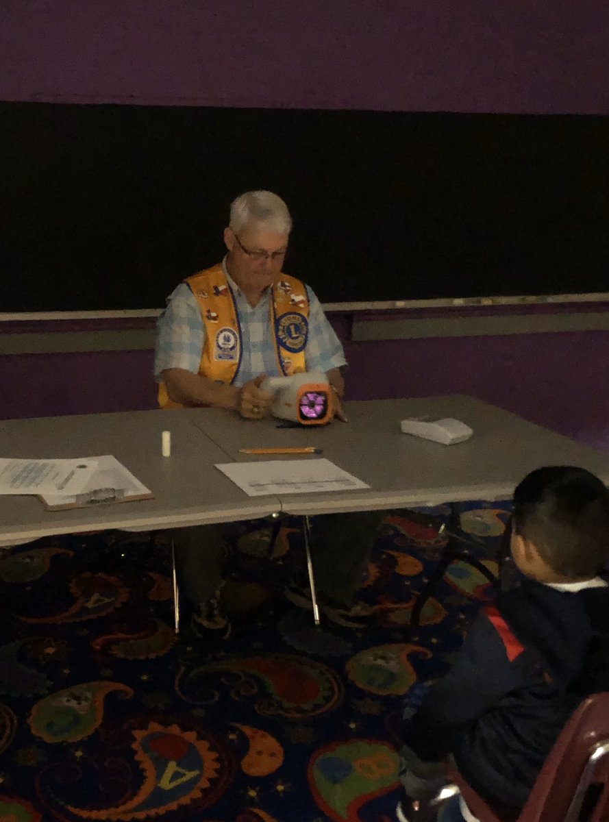 Thank you <a href="/lionsclubs/">Lions International</a> for vision screening @BrenhamEclc <a href="/BrenhamISD/">Brenham ISD</a>