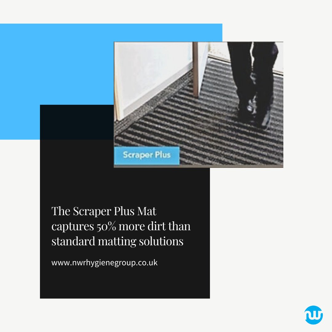 NWRHygiene's tweet photo. Keep your business looking professional with the #NWRhygiene Scraper Mat - perfect for these cold winter months! ๐ฅถ
Find out more at >>> https://t.co/D5uN2OgpWk
#freezing
#cold
#matdesign
#logomat https://t.co/KWvwnei9vP