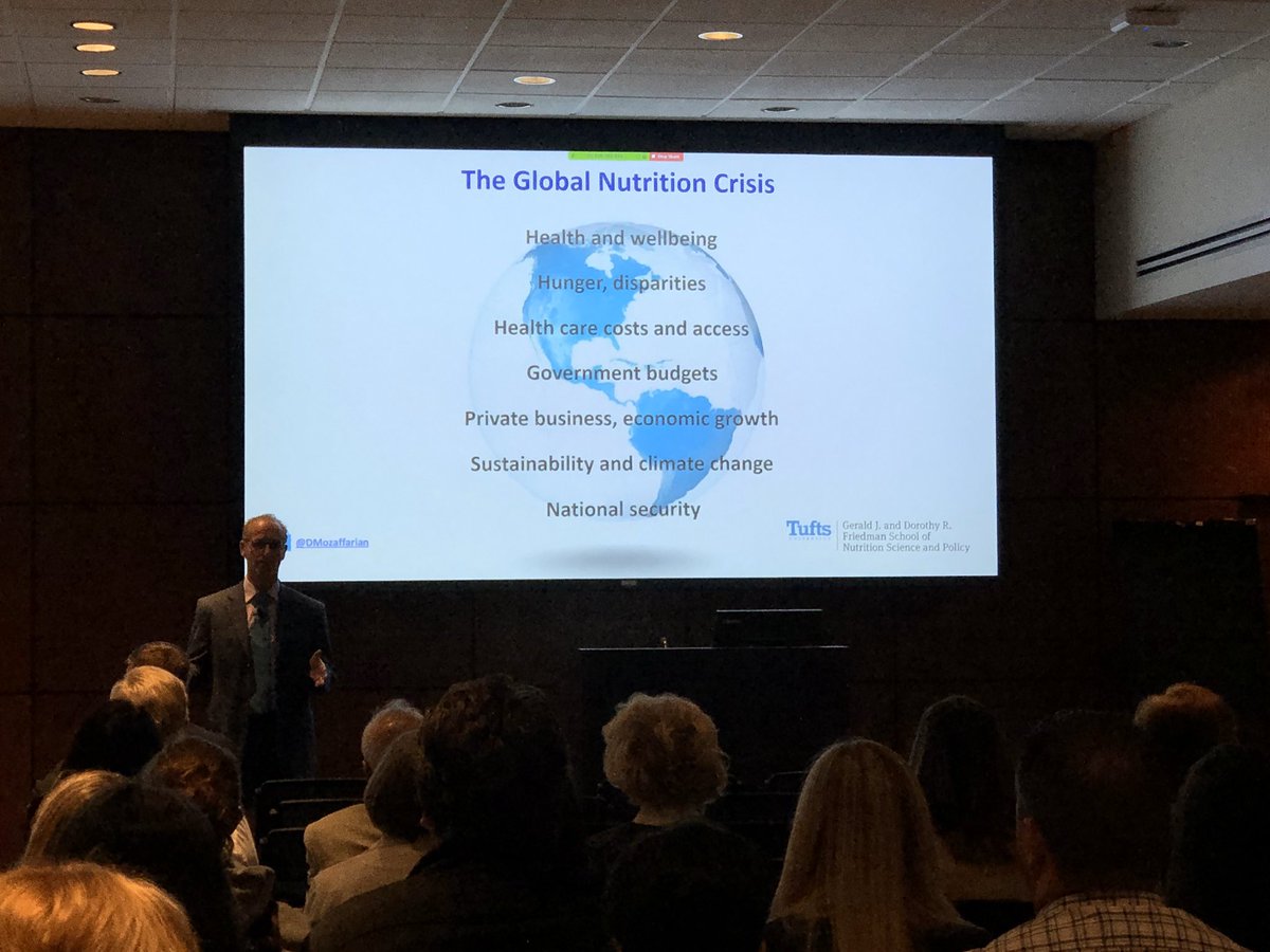 Lessons today from @Dmozaffarian <a href="/MHIF_Heart/">Minneapolis Heart Institute Foundation</a> lecture
1) Cannot judge food by calories alone
2) Obesity is only one impact of poor nutrition
3) Eat protective foods
4) Change will require systems change
#foodismedicine