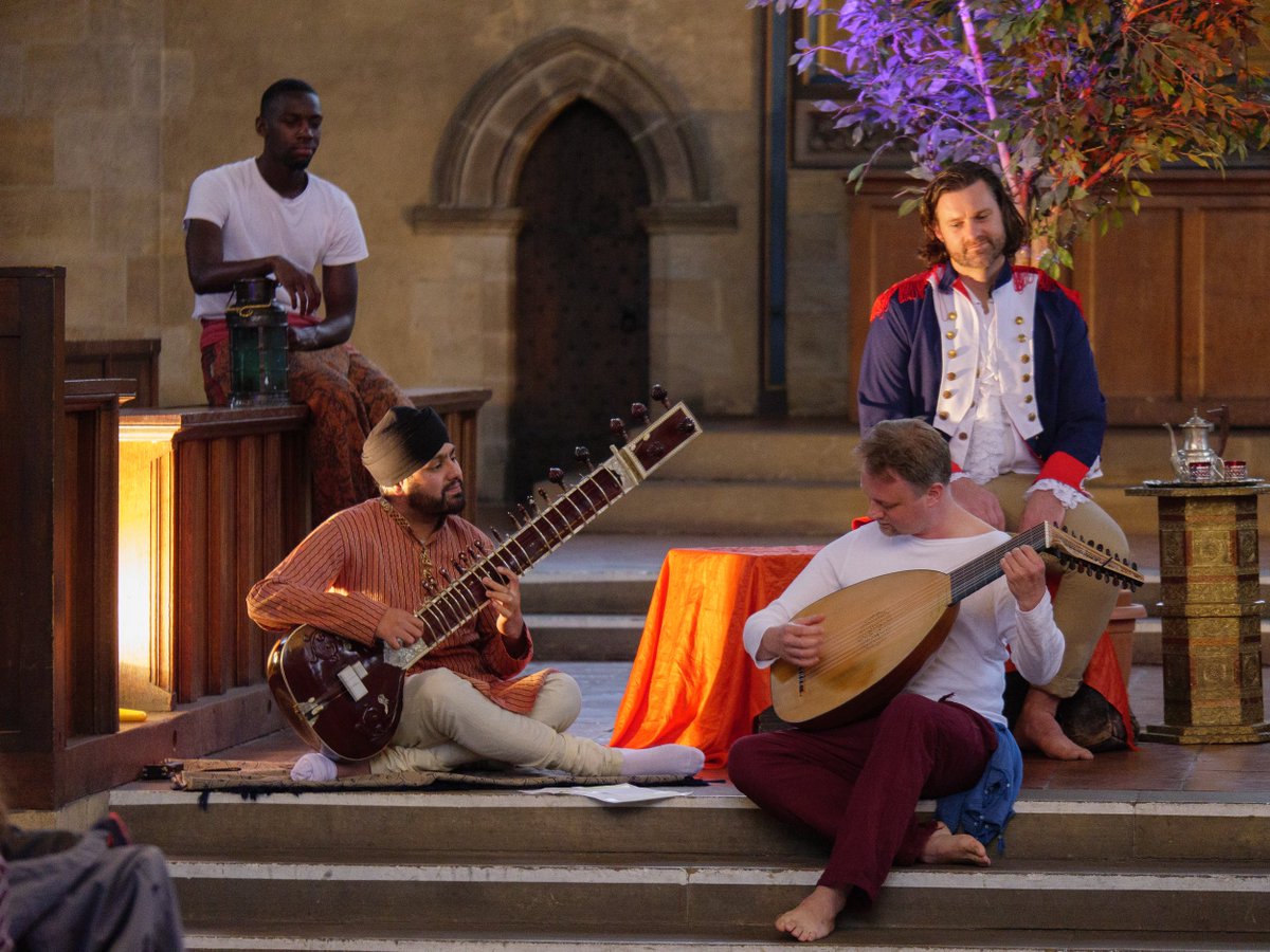 Happy anniversary #NationalLottery25 ! 🎇🎆Your support of the #arts helped us bring the first-ever theatrical show featuring 18th c. Anglo-Indian crossover music to audiences from Leeds to Brighton &amp; London!

We've got more news coming soon..