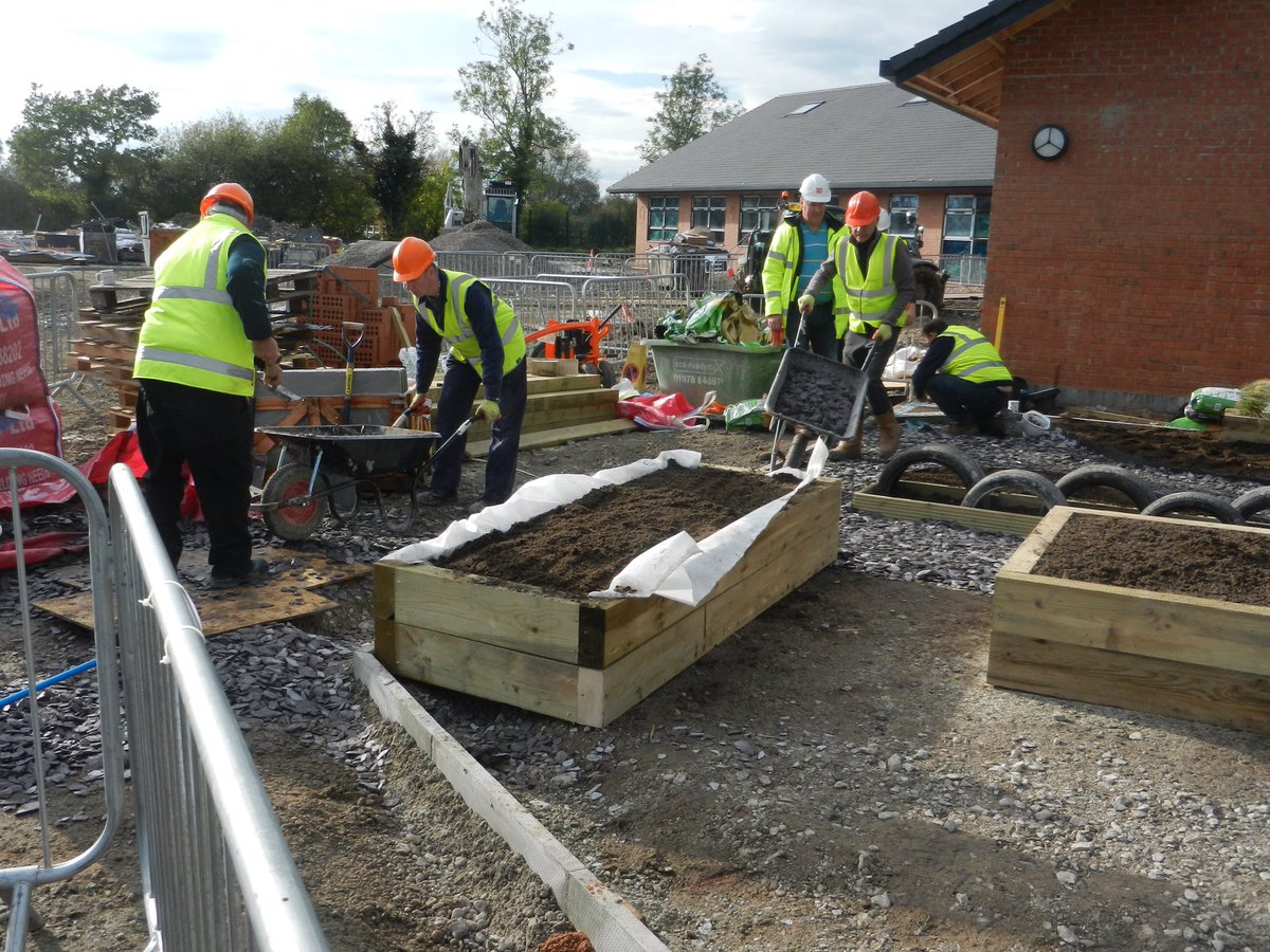Great to pitch in with the rest of the Team at the <a href="/OFL_PRU/">Oakfield Lodge School</a> Sensory Garden with <a href="/HarryFairclough/">Harry Fairclough</a> @curriebrown and <a href="/CheshireEast/">Cheshire East Council</a> Asset Management. A rewarding day on a brilliant Project!