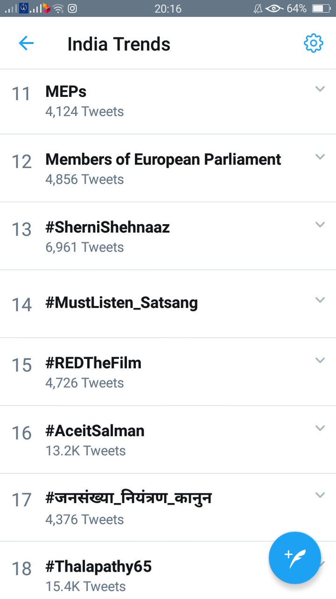 Shreya2000_'s tweet photo. You all can see the power of zaidiarmy. @SalmanZaidi23 
#AceitSalman https://t.co/jM2tu4CFQA