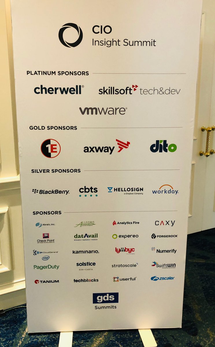 Cherwell's tweet photo. Catch us today at #CIOInsight in Florida! #CIO #MakeWorkFlow https://t.co/IyyvjeO9C2