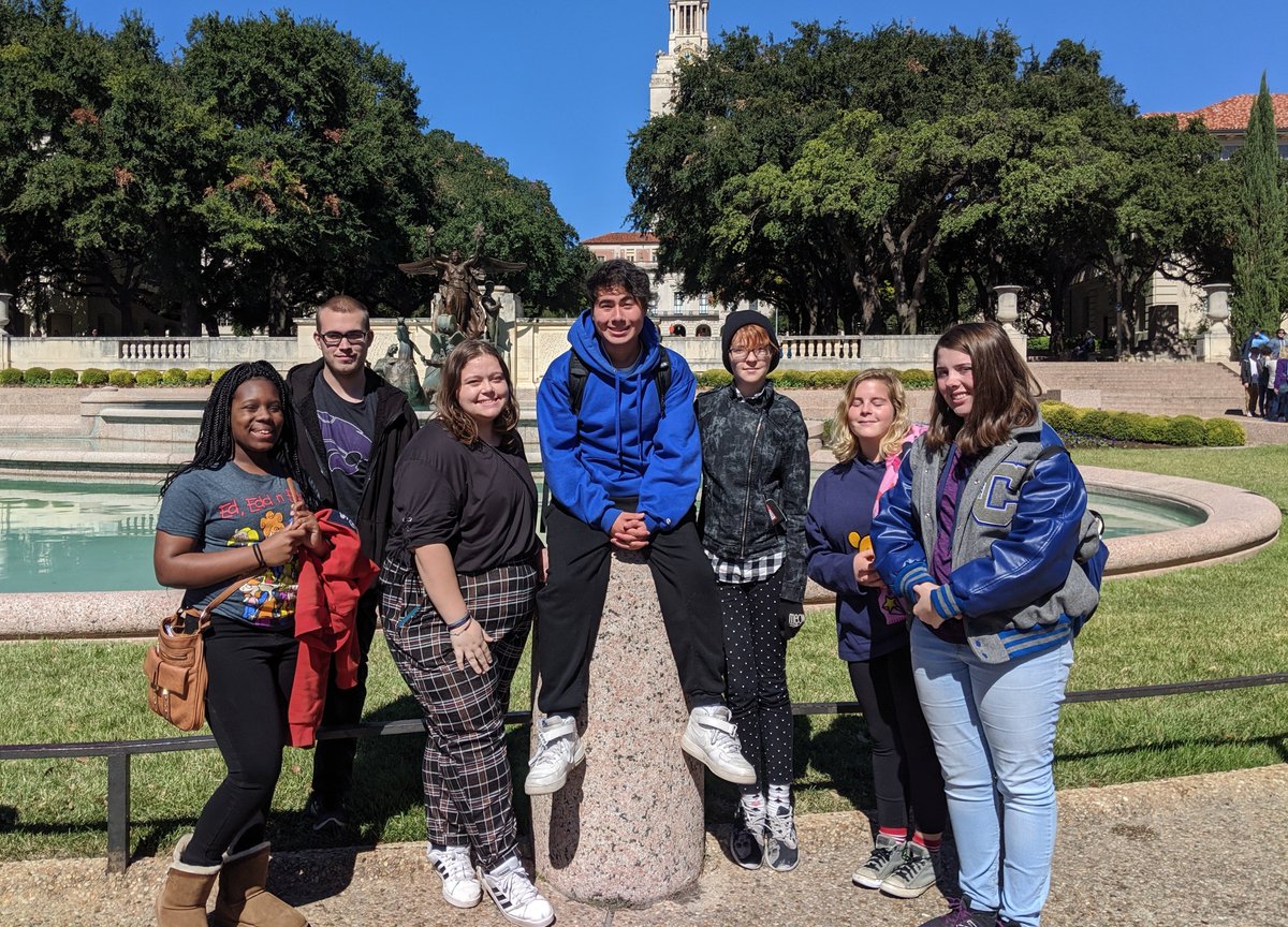 ConnallyUil's tweet photo. Saturday was a beautiful day in Austin! The high school UIL program took an educational trip to the University of Texas for the annual Student Activity Conference. https://t.co/TDItxVE2GI