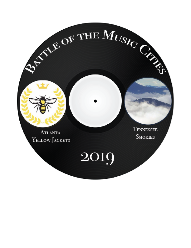 T_Smokies's tweet photo. Country vs. Hip-Hop, Atlanta vs. Tennessee, Yellow Jackets vs. Smokies. Be there for the Battle of the Music Cities Game! https://t.co/cFw8sKdgVj