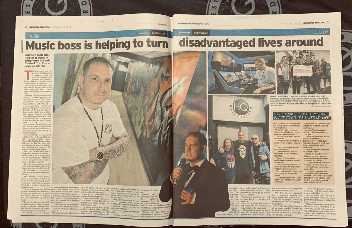 drbigyas's tweet photo. In the past 9 years @TNLComFund has supported me &amp; HQ to work with over 120 unemployed people, providing music, media and enterprise projects! I just wanted to give thanks and say happy birthday to the best funder I’ve worked with! 🥳
Thanks for all you do 🙌
#NationalLottery25 https://t.co/EOiUoqSQSD