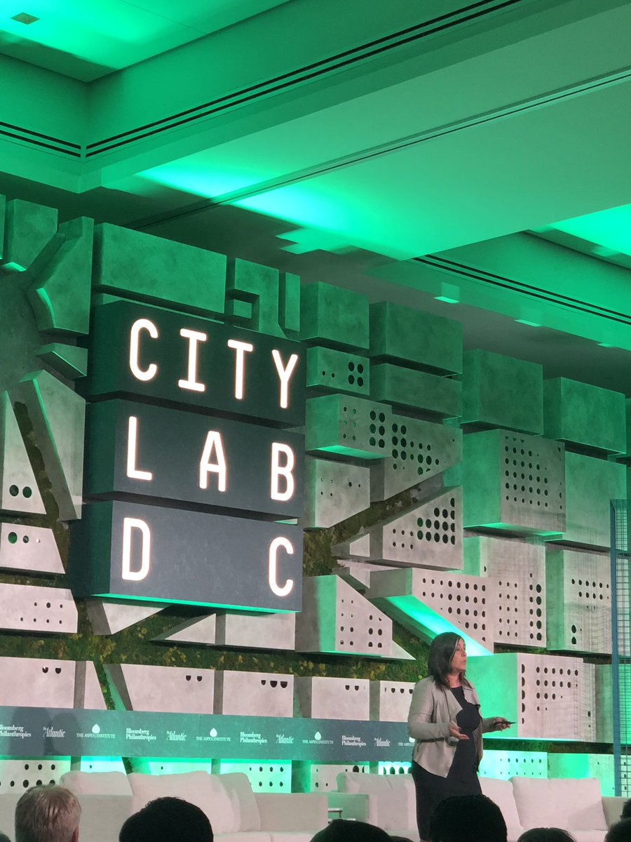 BrooksRainwater's tweet photo. “A city that is good for children is good for everyone.” Vienna, Austria’s former Deputy Mayor Maria Vassilakou discussing the need to design a city for everyone #CityLabDC https://t.co/vFILysErKT
