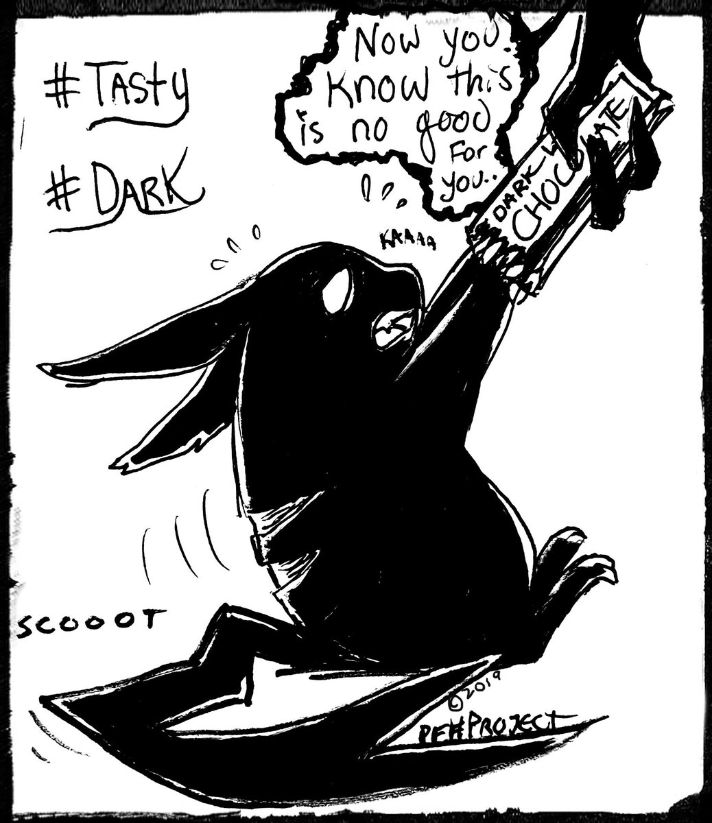 PokemonFromHell's tweet photo. Now for a game of catch-up.
#inktober2019 #day25 and #day26 - #tasty and #dark !
Enyo, you'll be Gigantamaxed if you eat too many of those.
#pokemonfromhell #pokemon #chocolate #candy #halloween #pikachu #enyo #shadow #no #chonk #gigantamax #bby #pls https://t.co/rni8pdFZqe