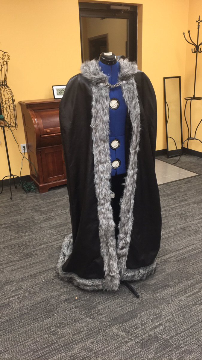 Made a cape for someone’s final walk.