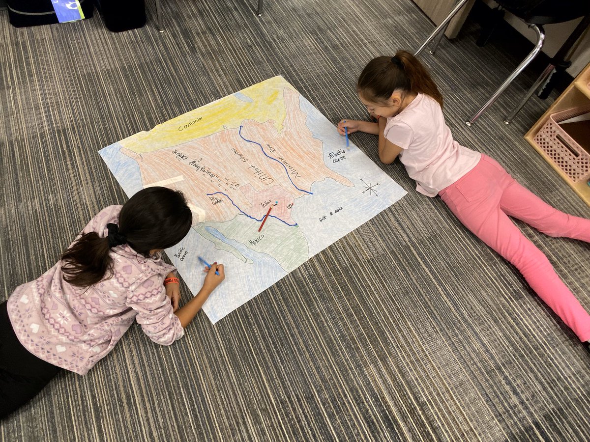 ElizabethRasch5's tweet photo. LCE 3rd graders love Geography!#lce_mustangs https://t.co/6vtHANJZjU