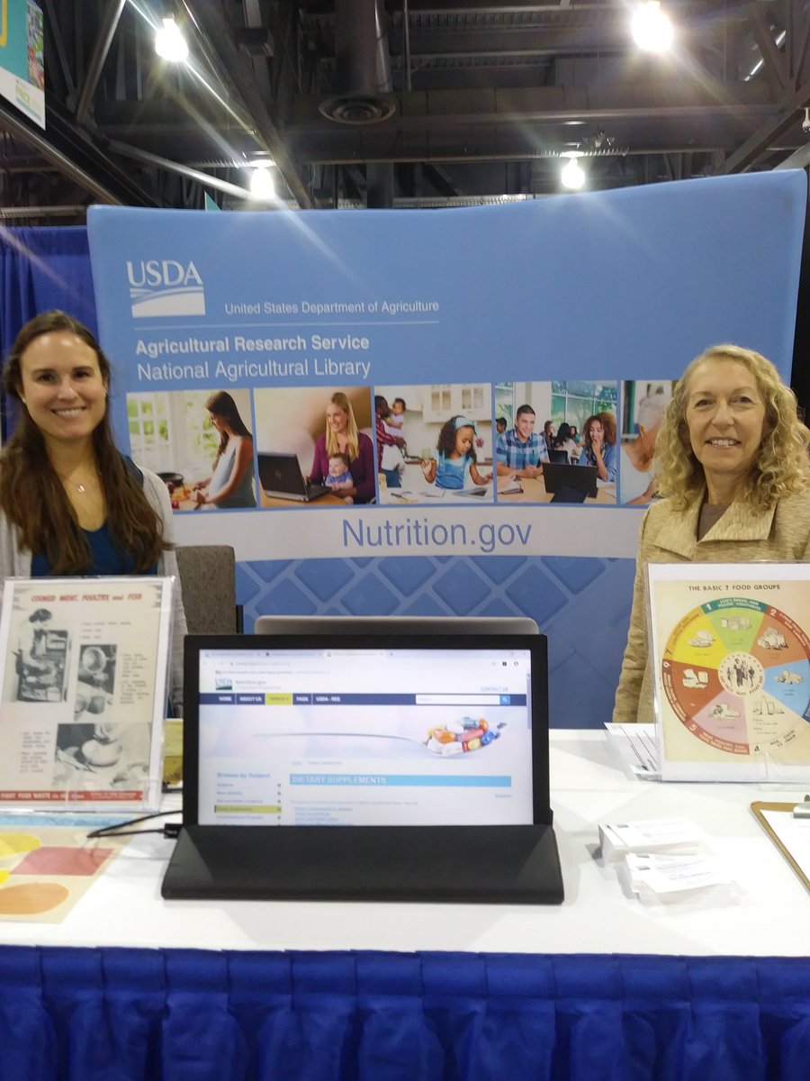 Nutrition_gov's tweet photo. Visit us at #FNCE booth 526! Come see the newly redesigned https://t.co/hSBiEmCrT6 website! https://t.co/3U87mx62WE