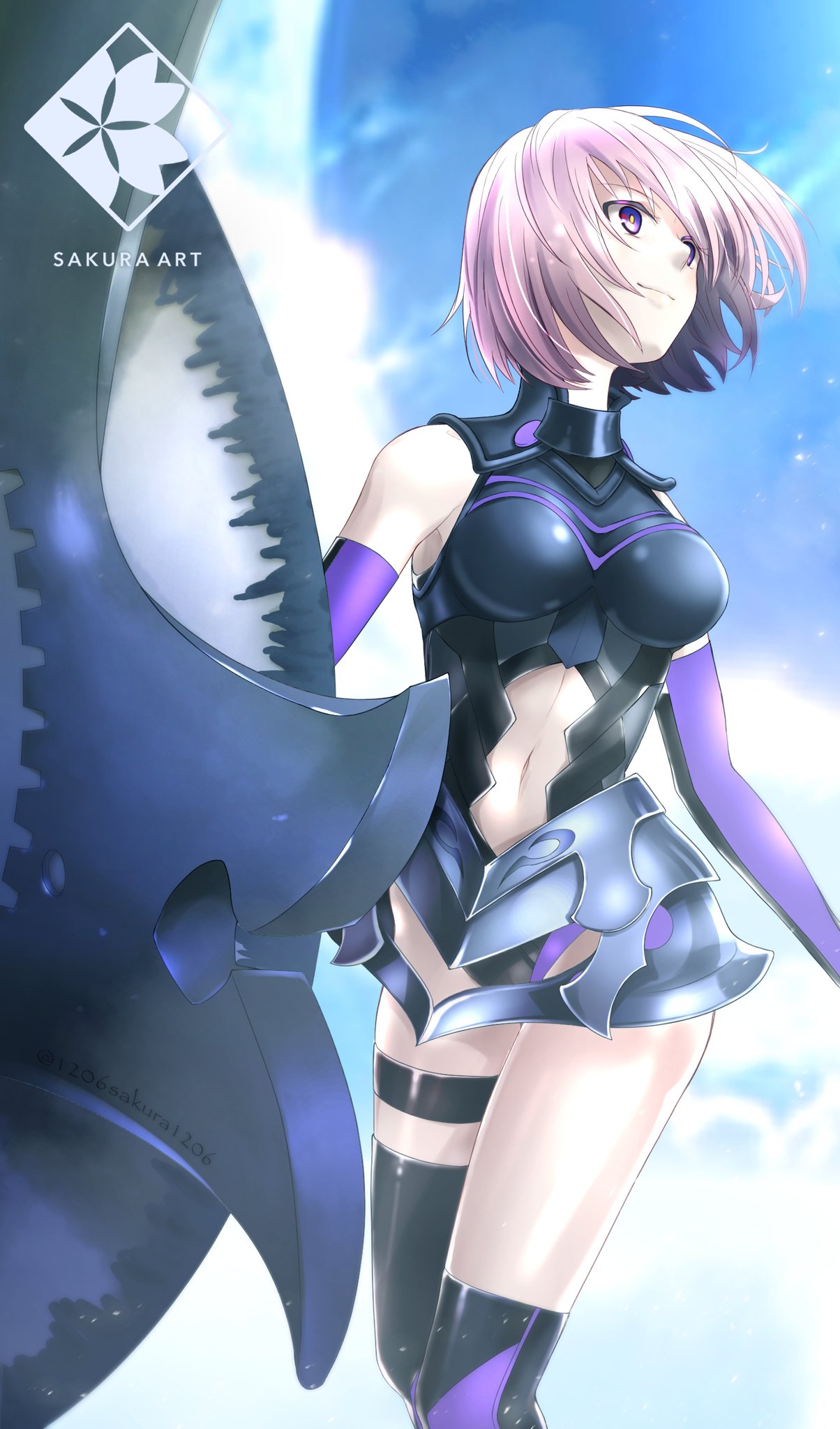 櫻てっこ 絵師 Fgo 始めました マシュ かわいいよ Fgo マシュ キリエライト 櫻てっこ T Co Xbyvd54fxz Twitter