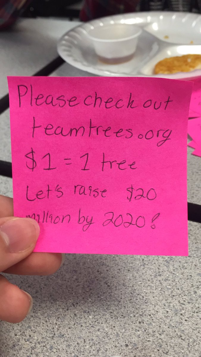 Jaxxon982's tweet photo. @MrBeastYT my friend is handing these out at school today https://t.co/UYGbOiKtWk