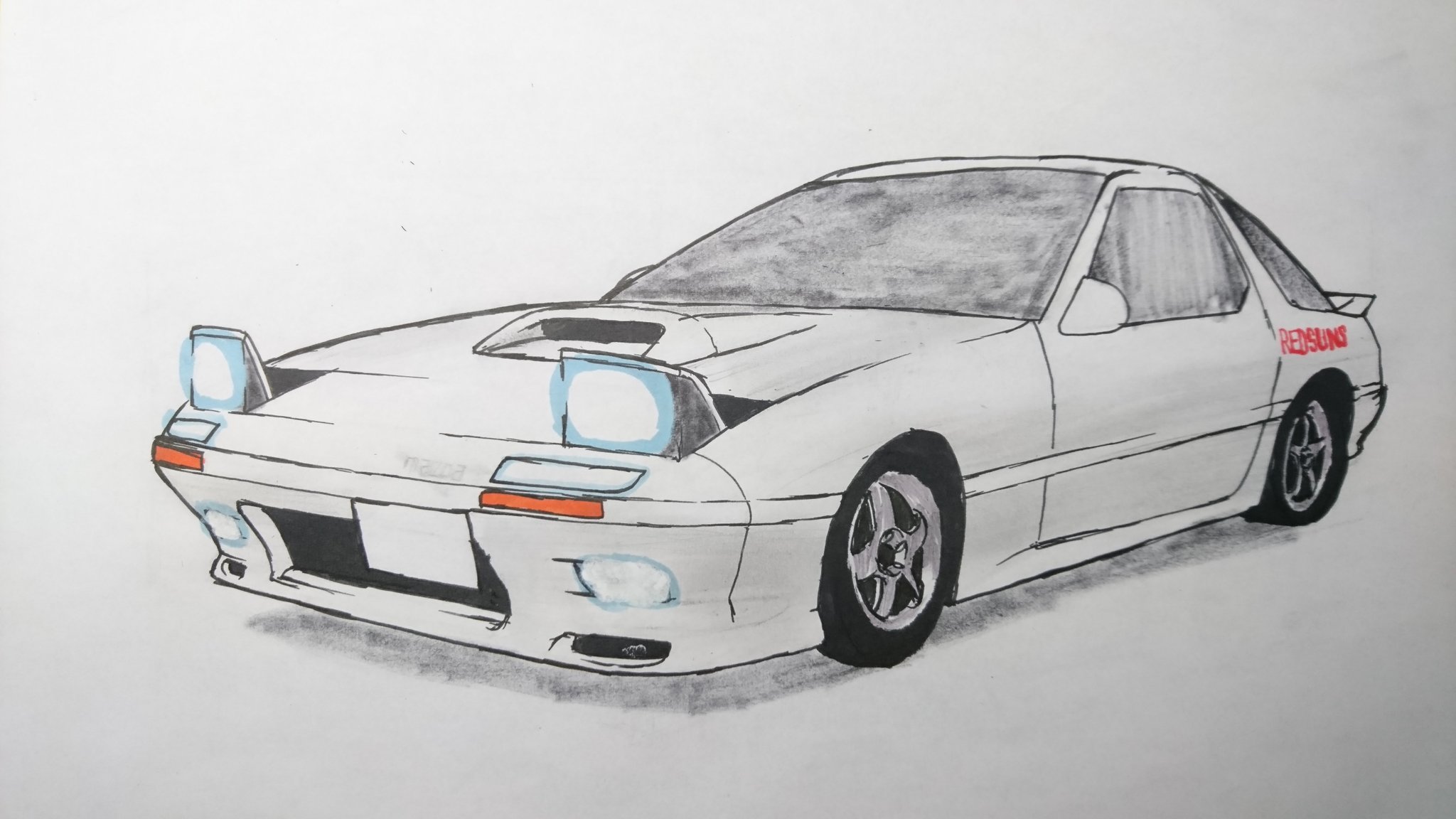 Ryota S イラスト遍歴 Rx 7 Fc3s編 T Co 7pjlsdscyq Twitter