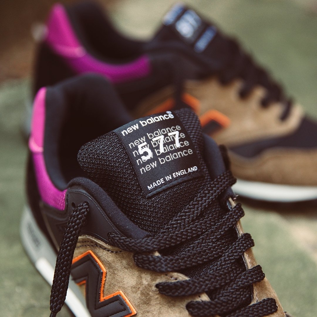 Footpatrol London on Twitter: "New Balance M577KPO. Made in their Flimby  factory to impeccable standards, New Balance's 577 Made in England sports a  comfortable blend of mesh, leather, and pigskin suede. Now