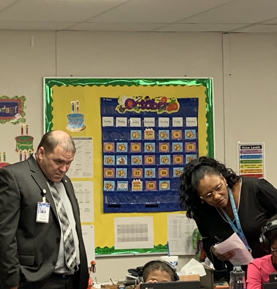 We have been so busy working hard @franz_firebirds! Thank you to Dr. Gregorski for coming by to visit and see all the great things we’re doing! @katyisd @KDMSylvan #DrGVisitsMe #RootedInExcellence