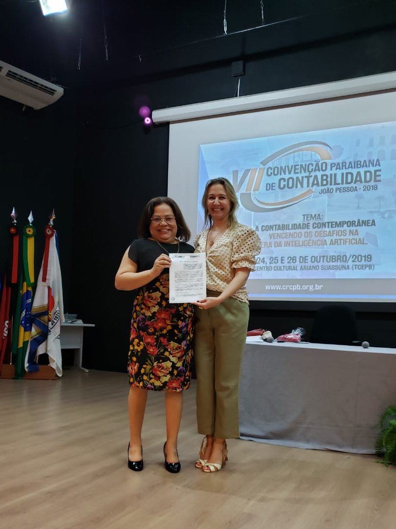 CRCSP_Oficial's tweet photo. A presidente do CRCSP foi uma das palestrantes da VII Convenção Paraibana de Contabilidade e assinou um convênio com a presidente do CRCPB para a promoção da Educação Profissional Continuada: https://t.co/CDHXWHF6DZ
#CRCSP #CRCPB #contabilidade #integração #EPC #somoscontábeis https://t.co/ZRmuD5uz8v