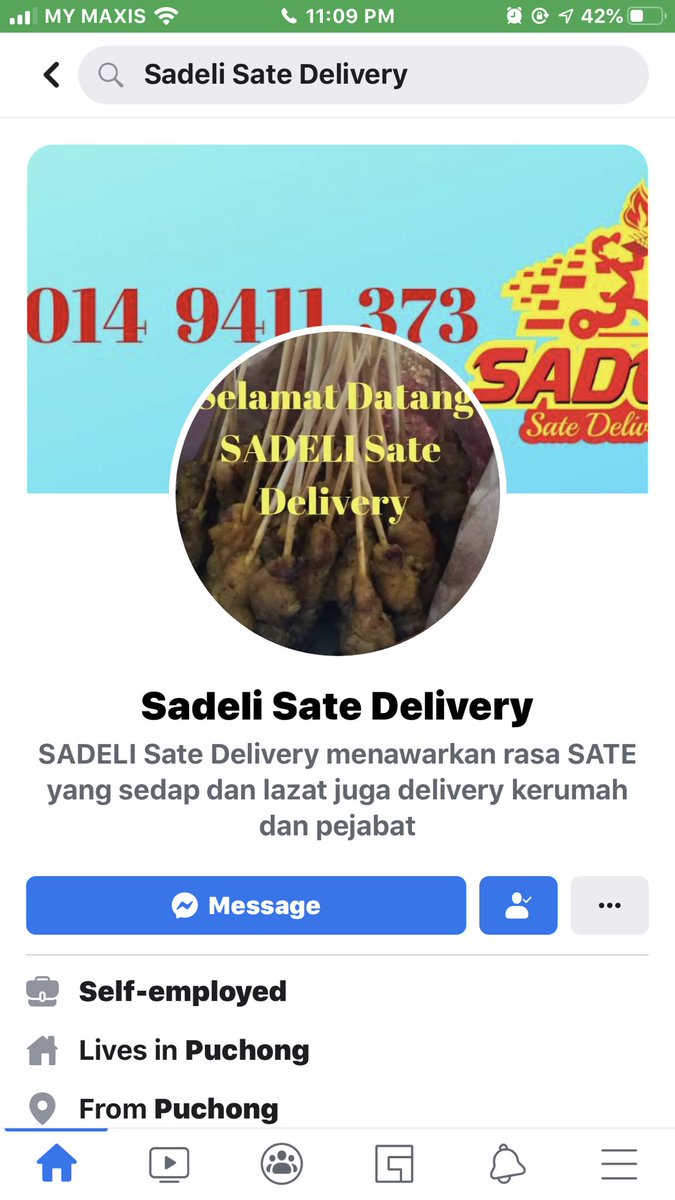 fzharman's tweet photo. Sesiapa nk satay tpi malas nk keluar . Boleh pm fb ni. My family business. Mohon kuasa retweet ea. ❤️ https://t.co/xHdbkDaXuS