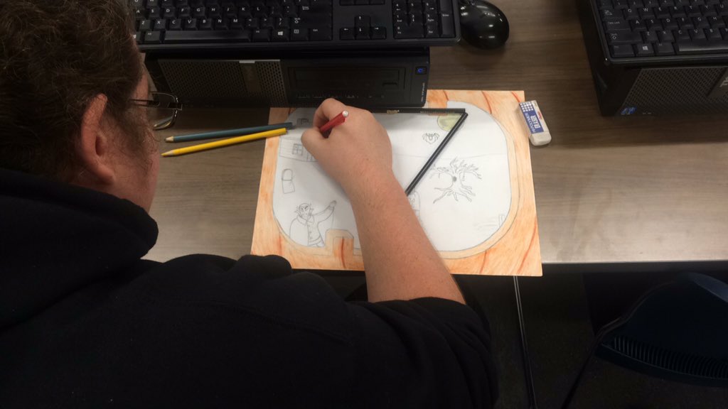 ihstechmom's tweet photo. Animation class making some great Halloween cartoons https://t.co/KzJ6Ni2dIg