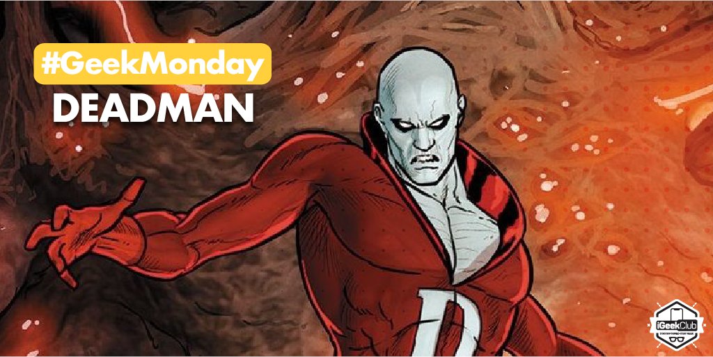 iGeekClub's tweet photo. Deadman (Boston Brand) es un superhéroe de DC Comics.
Su primera aparición fue en Strange Adventures N°205 en octubre de 1967 y fue creado por Arnold Drake y Carmine Infantino.
#GeekMonday https://t.co/p2nN1Rb20h