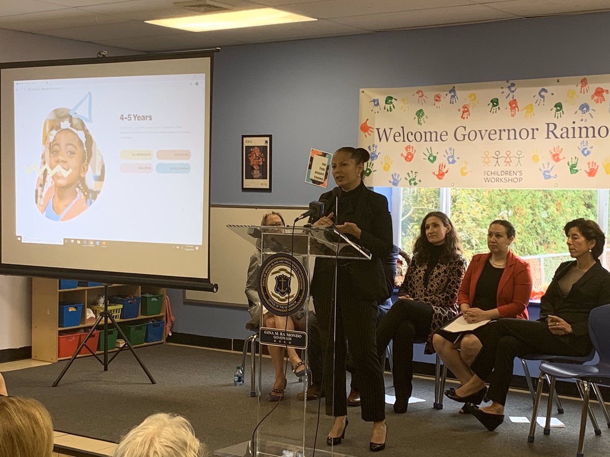 RIDeptEd's tweet photo. Excited to be with @GovRaimondo and @RIKidsCount this morning to unveil the revamped https://t.co/lwJdaShMUJ website, a resource for families to that will help set all children up for success! #RIPreK #RIReads #RIKidsCabinet https://t.co/2QFVg4Xrv9
