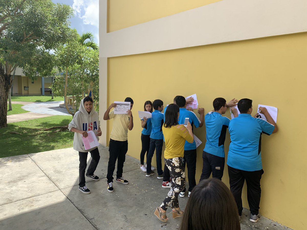 CDTIEorg's tweet photo. @elpueblounidoPR #Intersession launch at our newest partner school Escuela Tomás “Maso” Rivera 🚀
Gracias @DeprSecretario y @GlorimarRipoll for ur vision y support!!!  Three schools in PR, next @OneWorldMiddle y @WalkaboutBronx
#DesignThinking
@pritsgov 
@EDUCACIONPR 
@OBayamon https://t.co/EDjAbhYpbZ