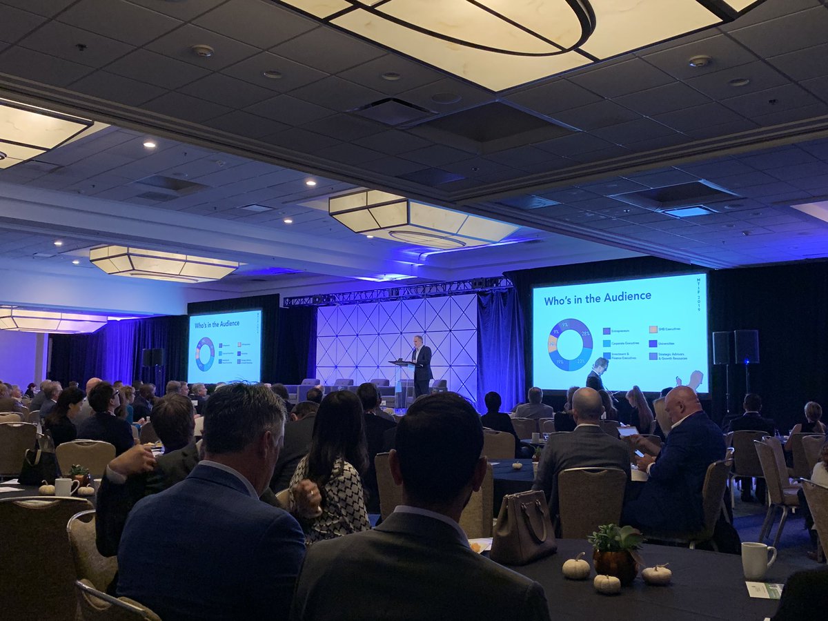 So great to be at #MTIF19 with <a href="/IrvineChamber/">Greater Irvine Chamber</a>. <a href="/OCTANeOC/">Octane OC</a> CEO Bill Carpou opening now #medtech #innovation