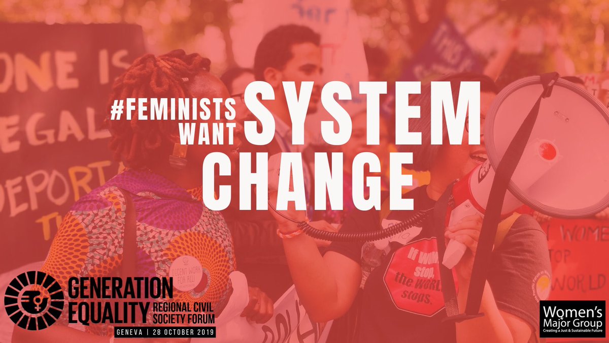Beijing Platform for Action (#BPfA) requires states to undertake a review of accomplishments & gaps every 5 years. In #Beijing25, as CSOs, we don’t want just a review, we want re-commitment to the Platform and gender equality #GenerationEquality #FeministsWantSystemChange