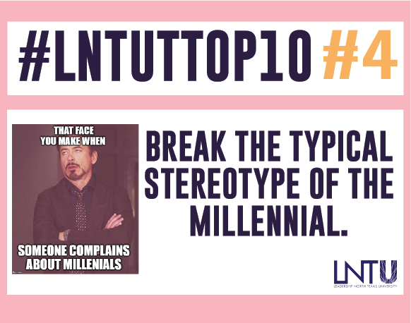 LNTUniversity's tweet photo. Tired of hearing people claim about Millennials?? Apply to #LNTU5 and help break the stereotype. Click here to apply > https://t.co/V1bmbP1dHG #DFW #NTX https://t.co/rdqUG5vNXo