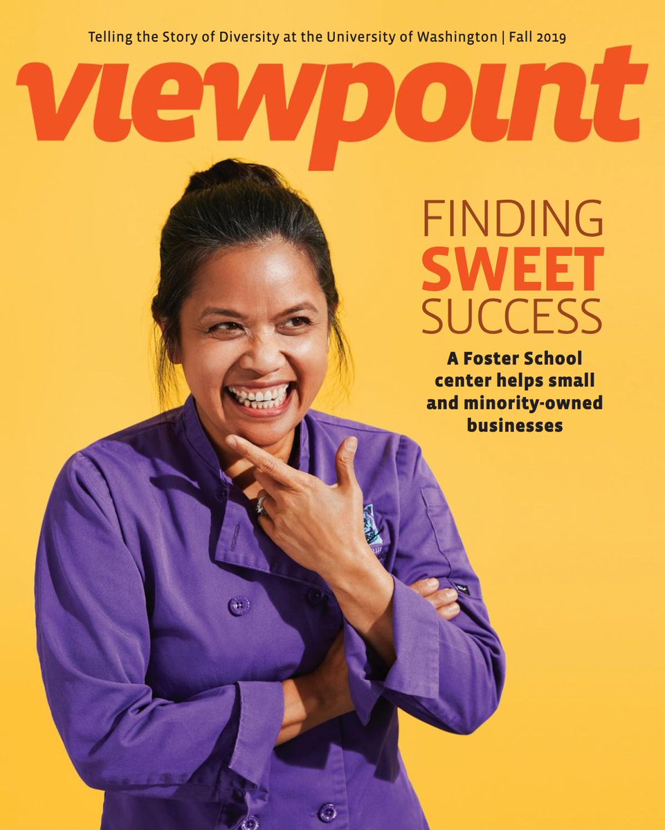 Check out this sweet cover story featuring the Consulting and Business Development Center and how we help small and minority-owned businesses. Thanks for the feature, Viewpoint Magazine! bit.ly/31yMZRP. #UWConsult