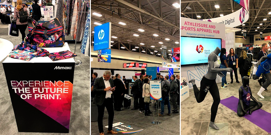 drupa's tweet photo. Last week, we visited @printingunited in Dallas as part of the #PrintPromotion Tour. Here are a few spectacular impressions from the annual International #screenprinting and #graphics #exhibition. https://t.co/AGbTH9485a